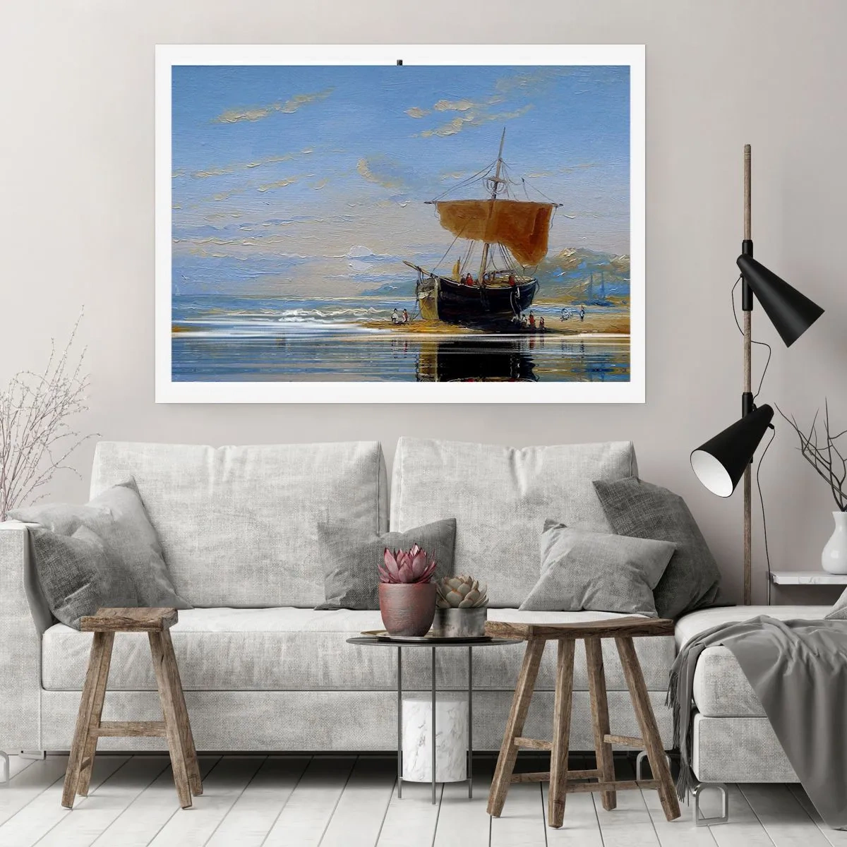 Plakat - Woda, ziemia, powietrze - 70x50 cm