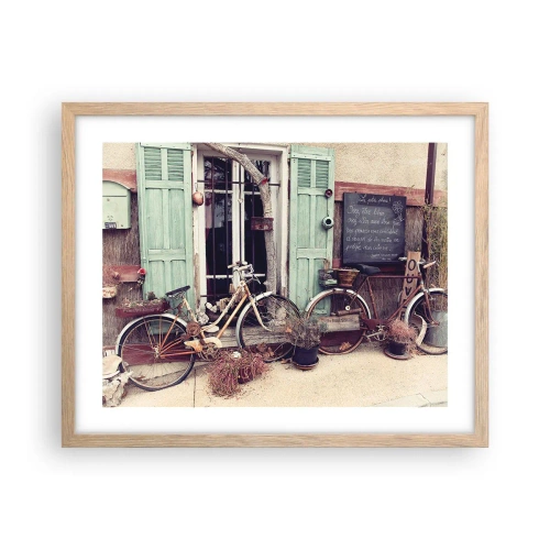 Plakat w ramie jasny dąb - Niech żyje prowincja - 50x40 cm