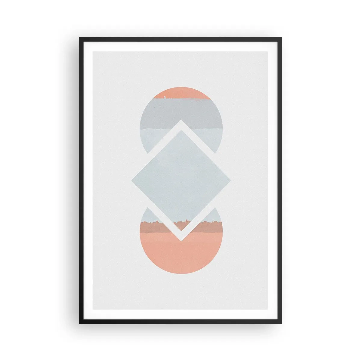 Plakat w czarnej ramie - Sytuacja jest jasna - 70x100 cm