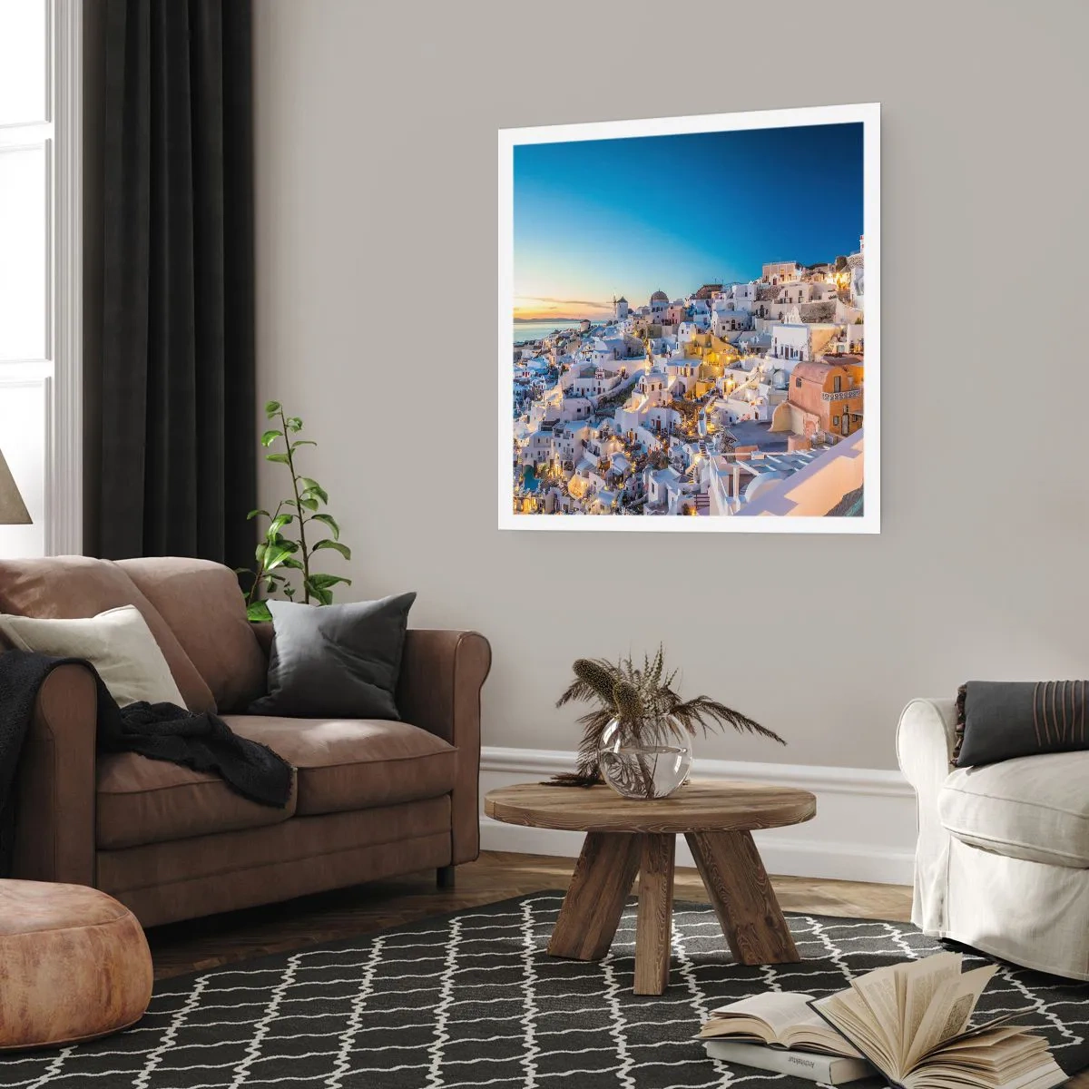 Plakat - Esencja greckości - 30x30 cm