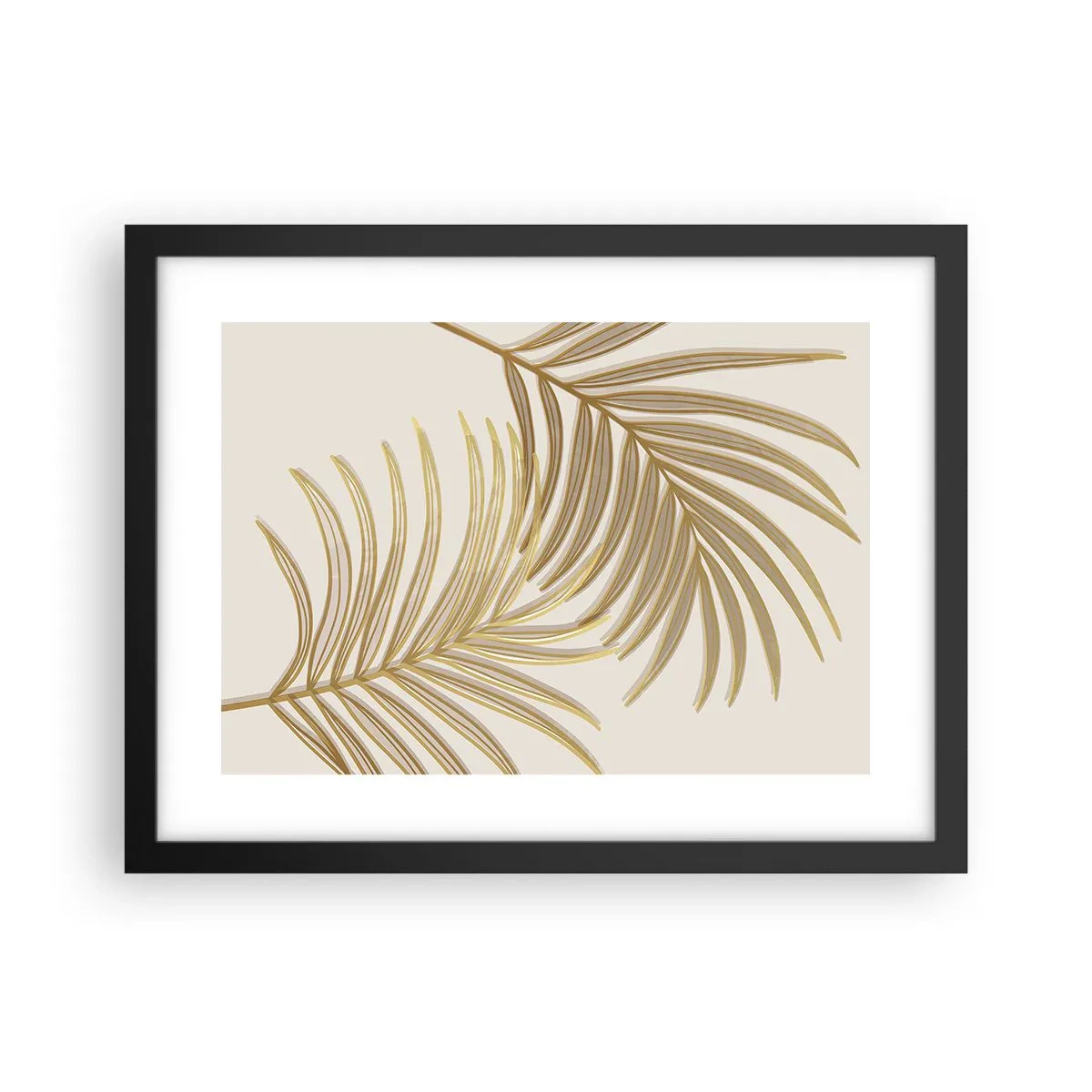 Plakat w czarnej ramie - Złota Palma! - 40x30 cm