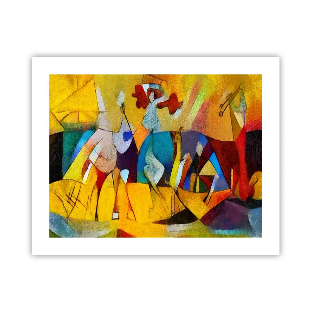 Plakat - Słońce - życie - radość - 50x40 cm