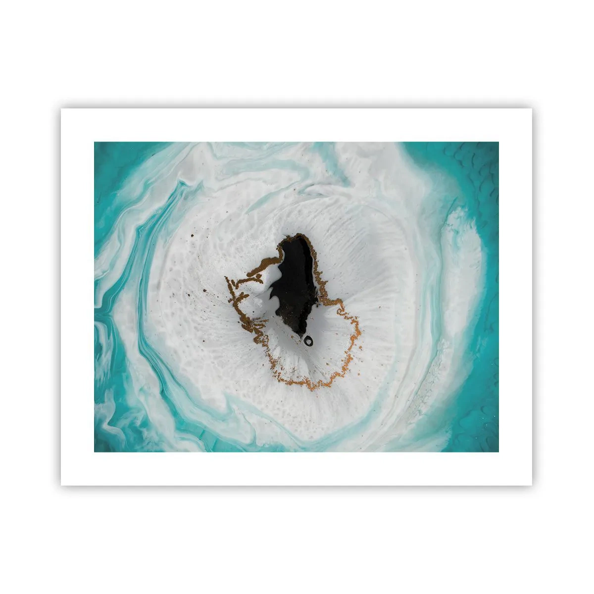 Plakat - Wniknąć do wnętrza - 50x40 cm