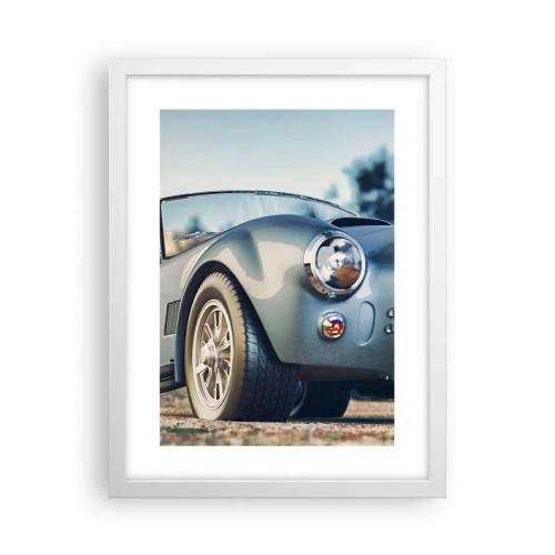 Plakat w białej ramie - Bo liczy się styl - 30x40 cm