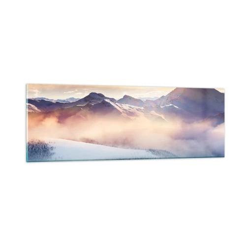 Obraz na szkle - Siła i czystość natury - 90x30 cm