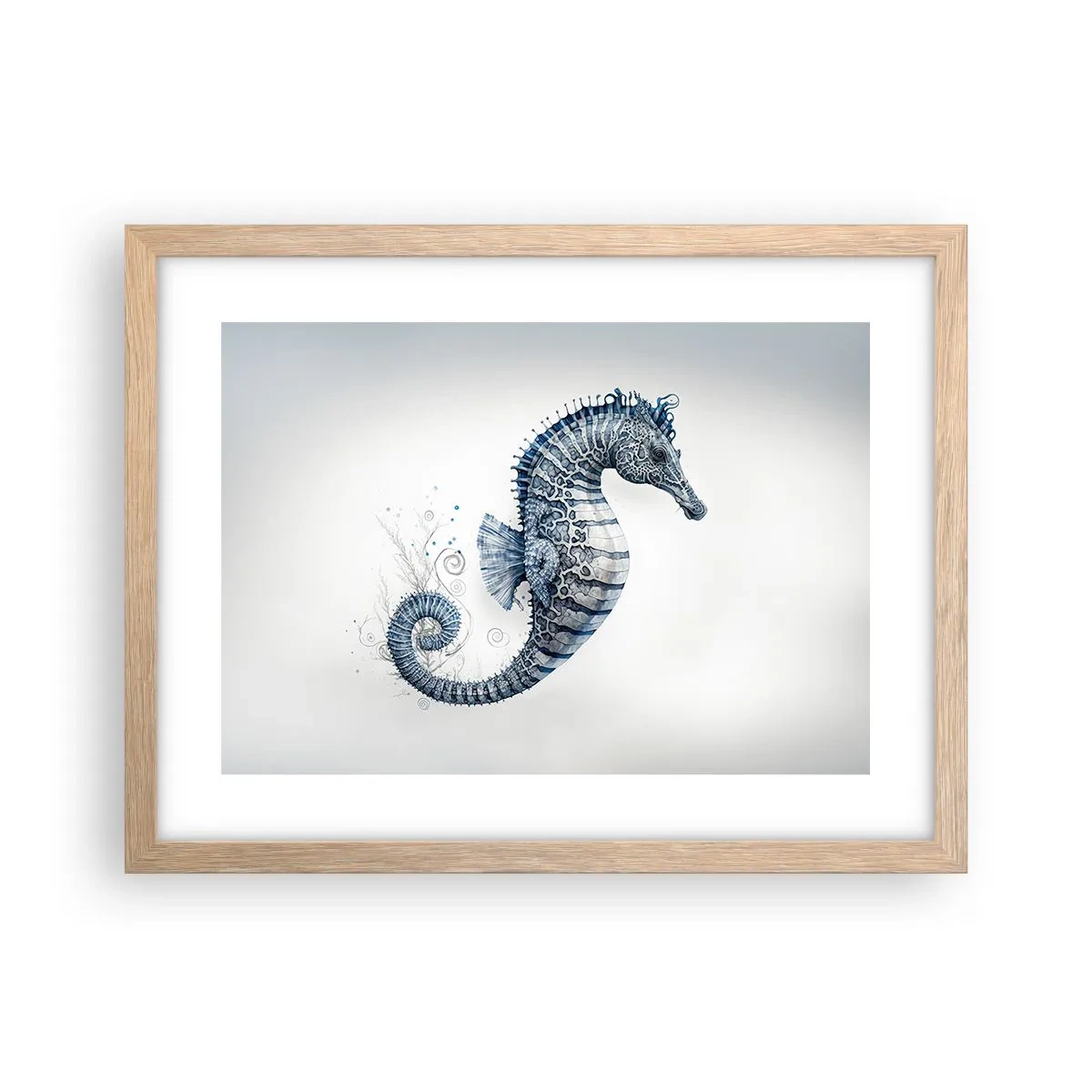 Plakat w ramie jasny dąb - Subtelny żart natury - 40x30 cm