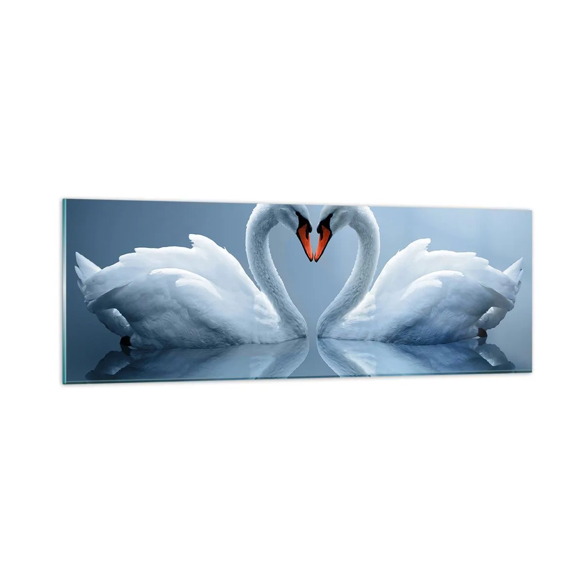 Obraz na szkle - Czas na miłość - 90x30 cm