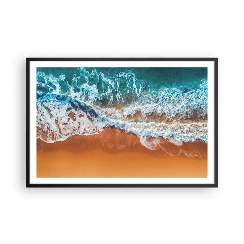 Plakat w czarnej ramie - Zawsze w parze - 91x61 cm