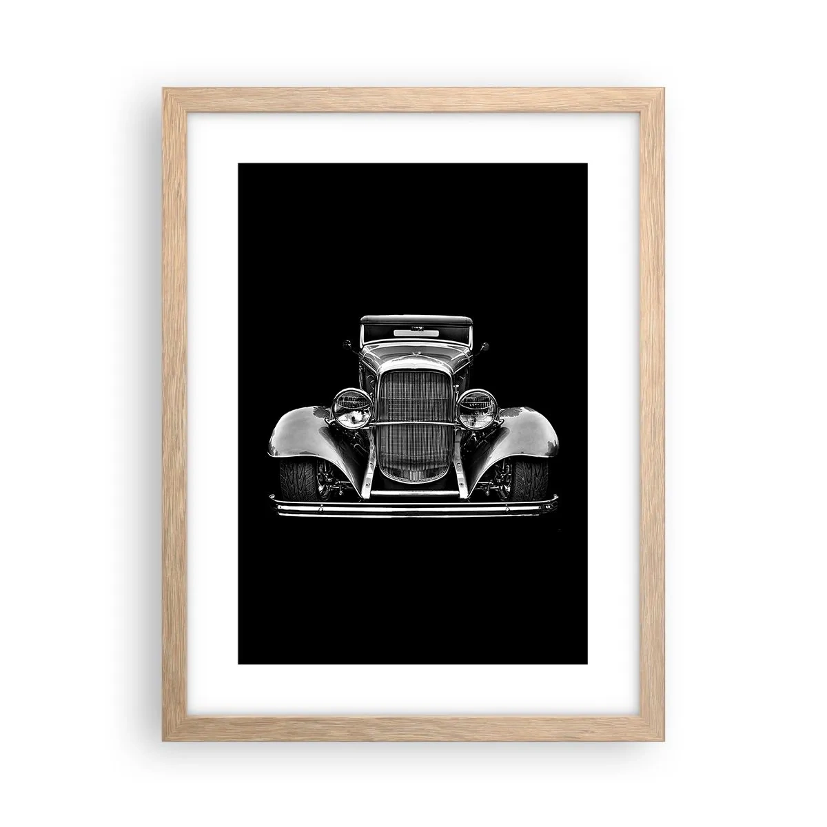 Plakat w ramie jasny dąb - Prawdziwy gentelman - 30x40 cm