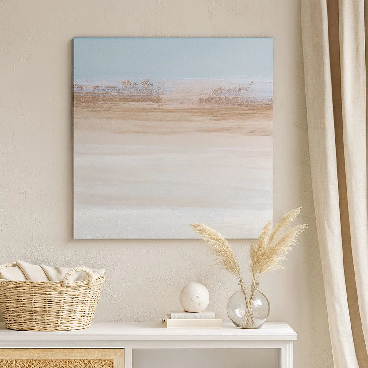 Obraz na płótnie - Niejednoznaczny pejzaż - 30x30 cm