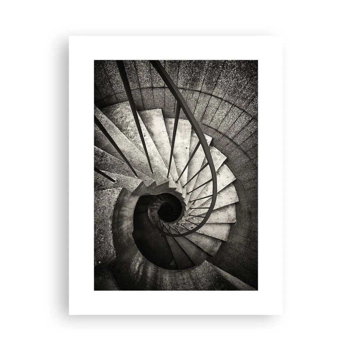 Plakat - Schodami w górę, schodami w dół - 30x40 cm