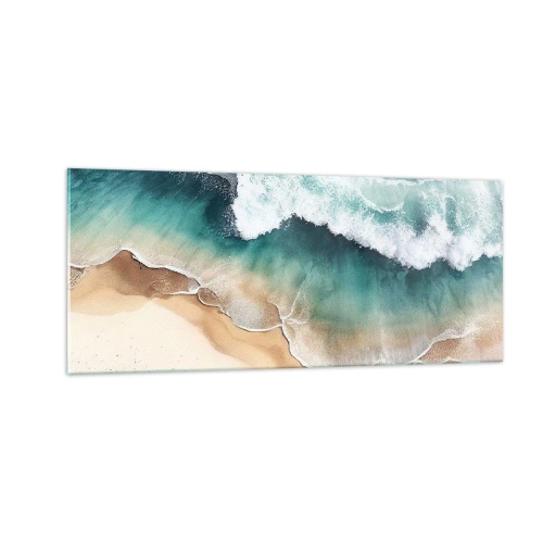 Obraz na szkle - Odwieczne spotkanie - 100x40 cm