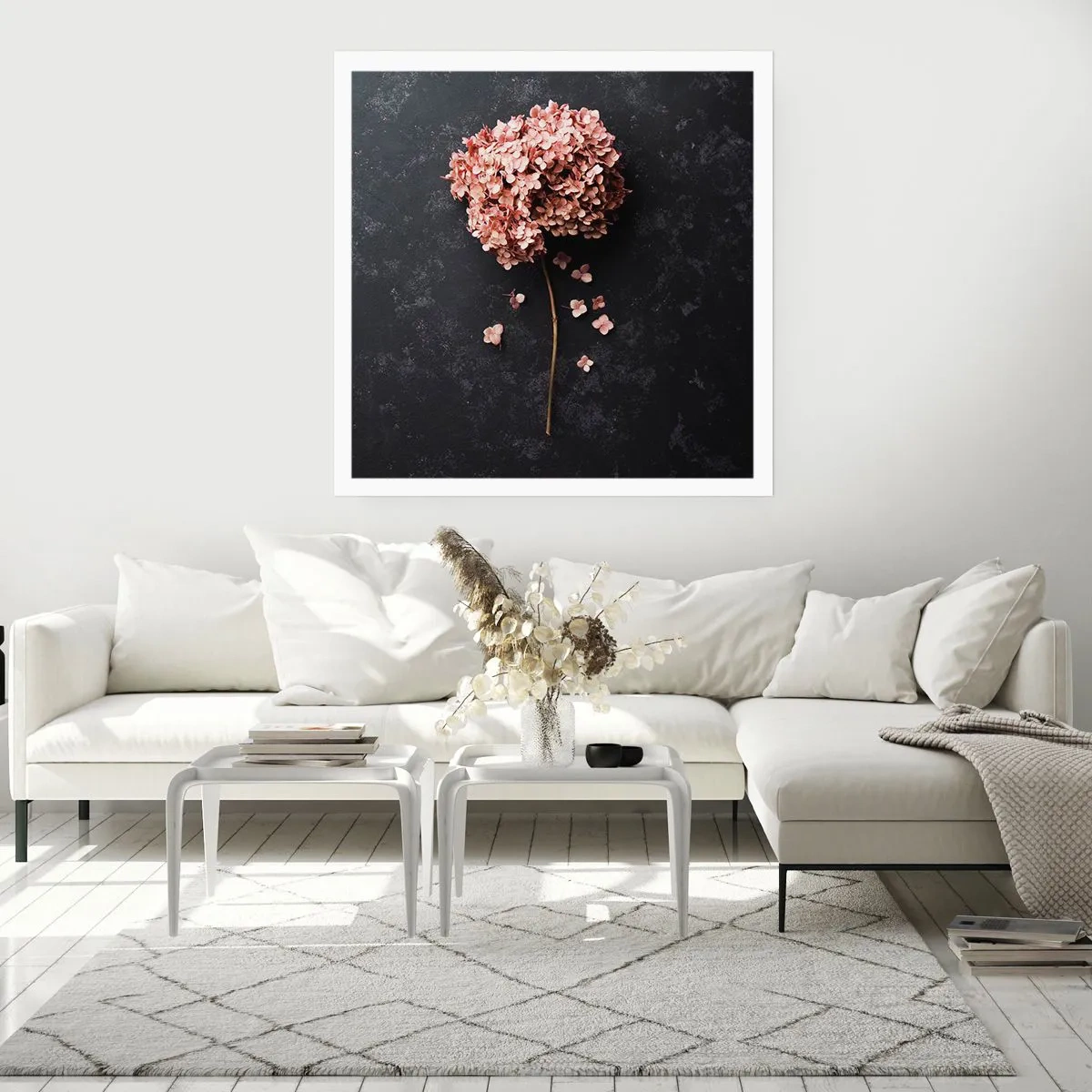 Plakat - Prawdziwie romantyczny znak - 60x60 cm