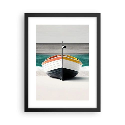 Plakat w czarnej ramie - Na swoim miejscu - 30x40 cm