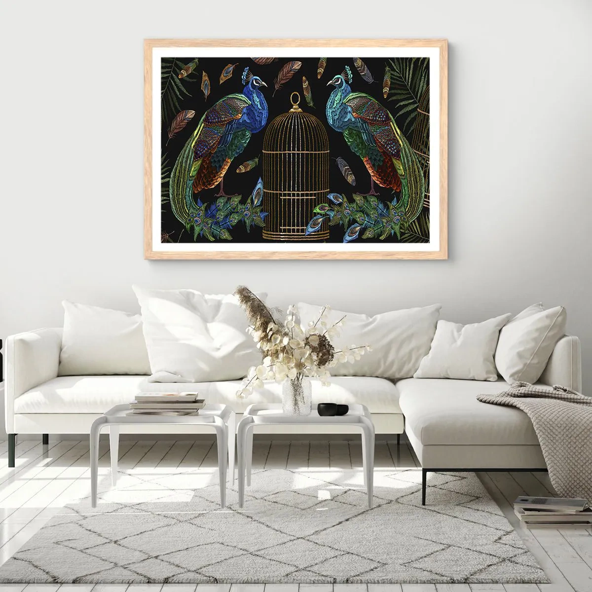 Plakat w ramie jasny dąb - W królewskich szatach - 70x50 cm