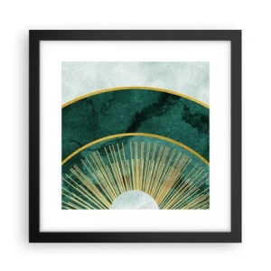 Plakat w czarnej ramie - Inny układ słoneczny - 30x30 cm