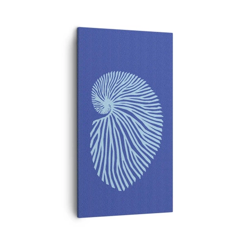 Obraz na płótnie - Narodziny muszli - 45x80 cm