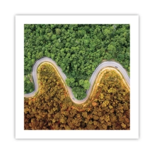 Plakat - Granice i przełomy - 50x50 cm