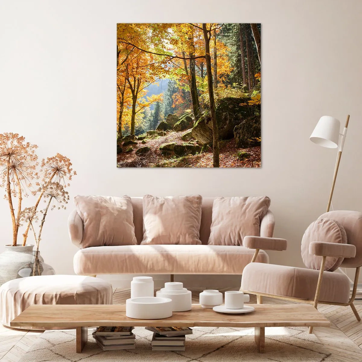 Obraz na płótnie - Czas na odpoczynek - 60x60 cm