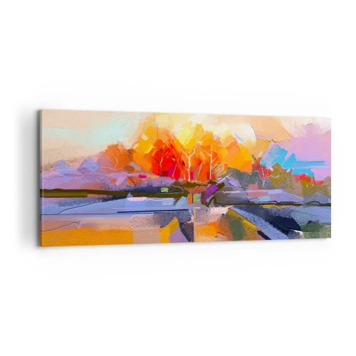 Obraz na płótnie - Stała się jesień - 100x40 cm