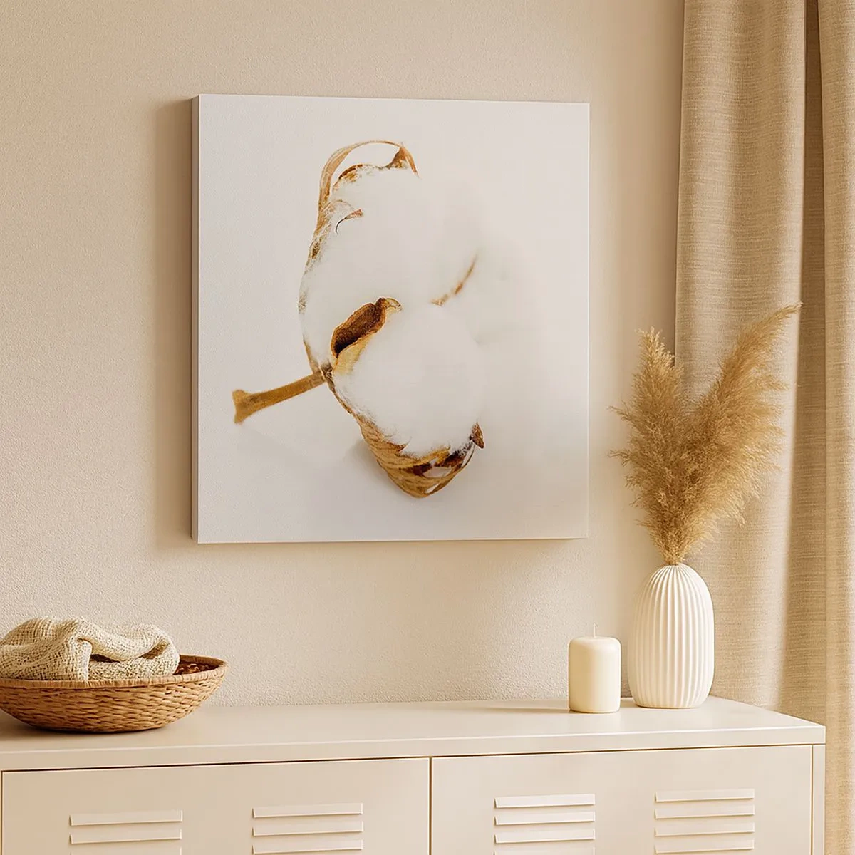 Obraz na płótnie - Miękka z natury - 30x30 cm