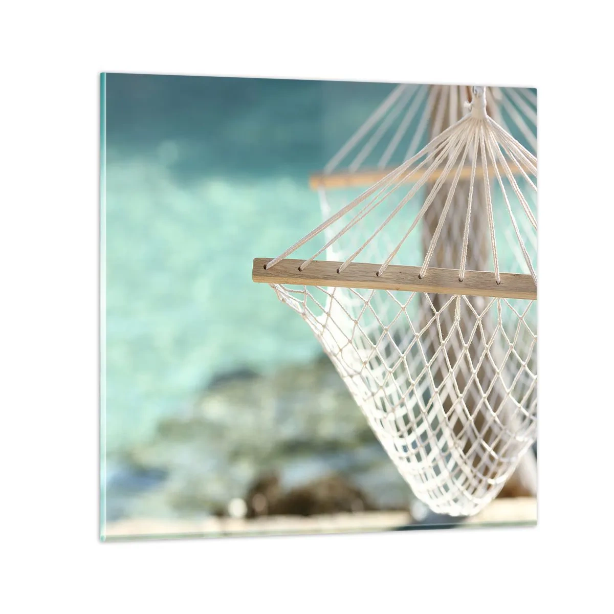 Obraz na szkle - Czas relaksu - 70x70 cm