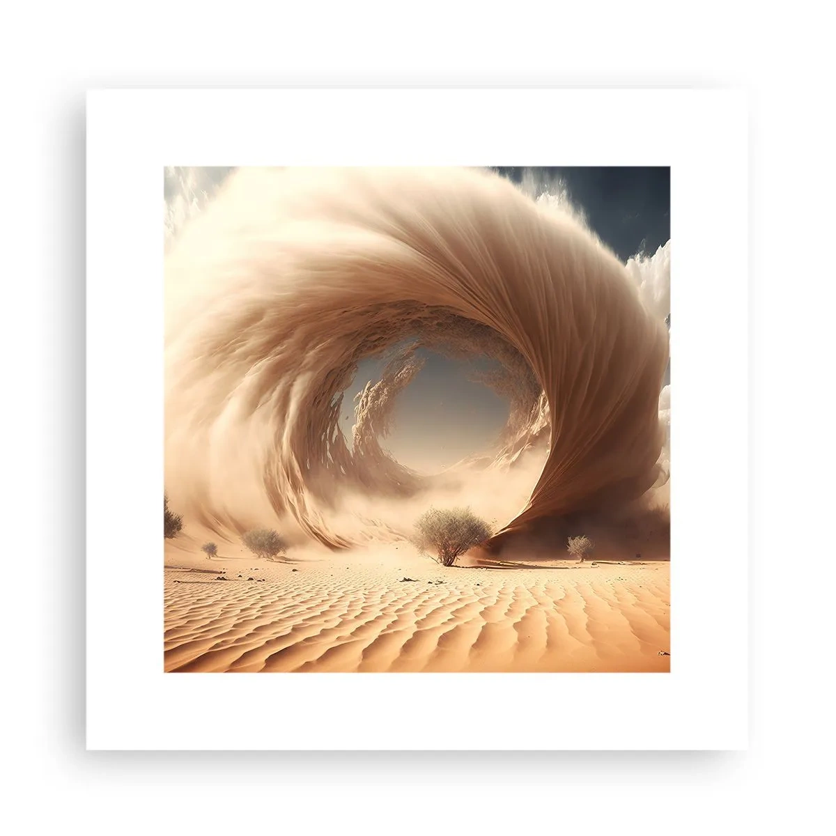 Plakat - Otwarty portal - 30x30 cm