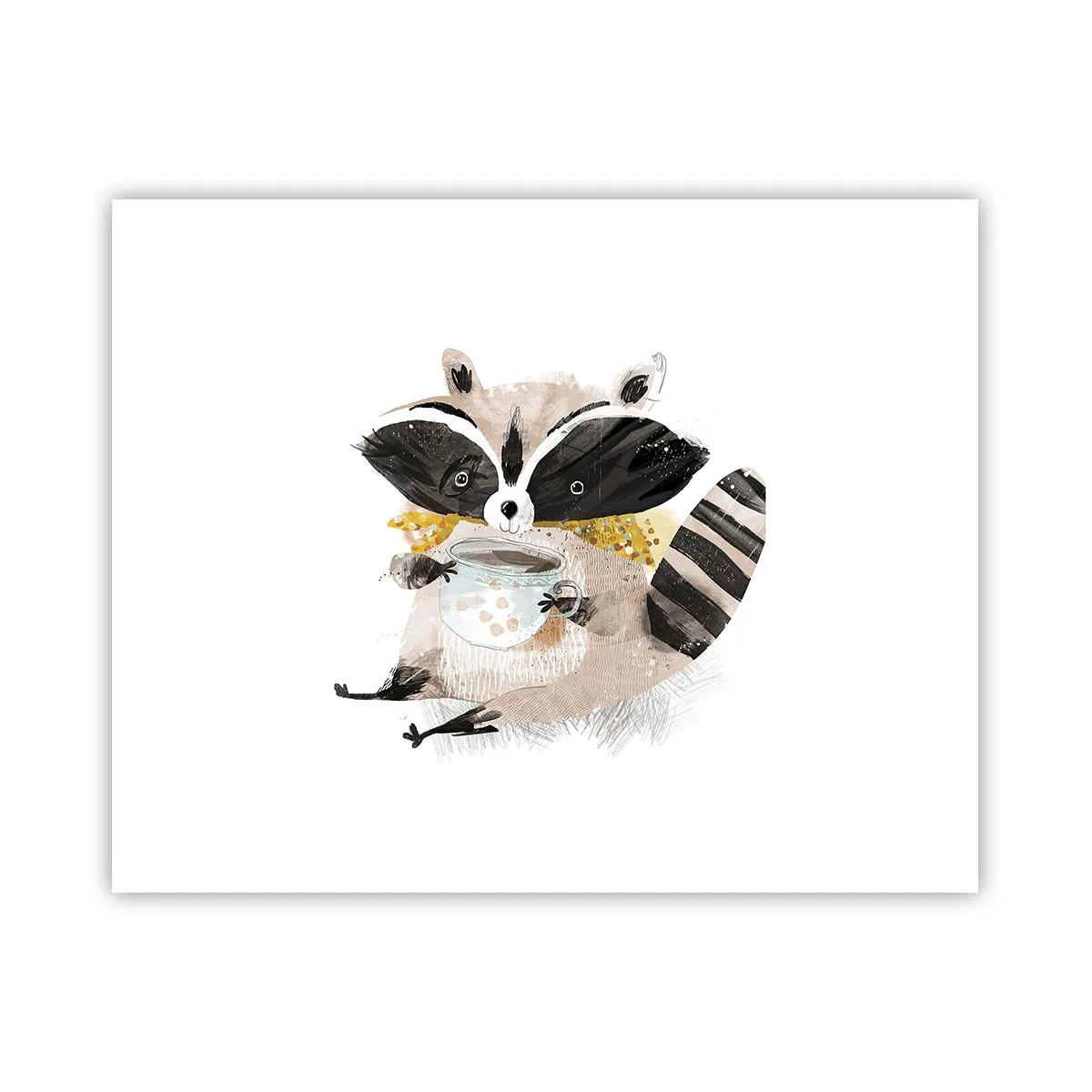 Plakat - Mój przyjaciel szop - 50x40 cm