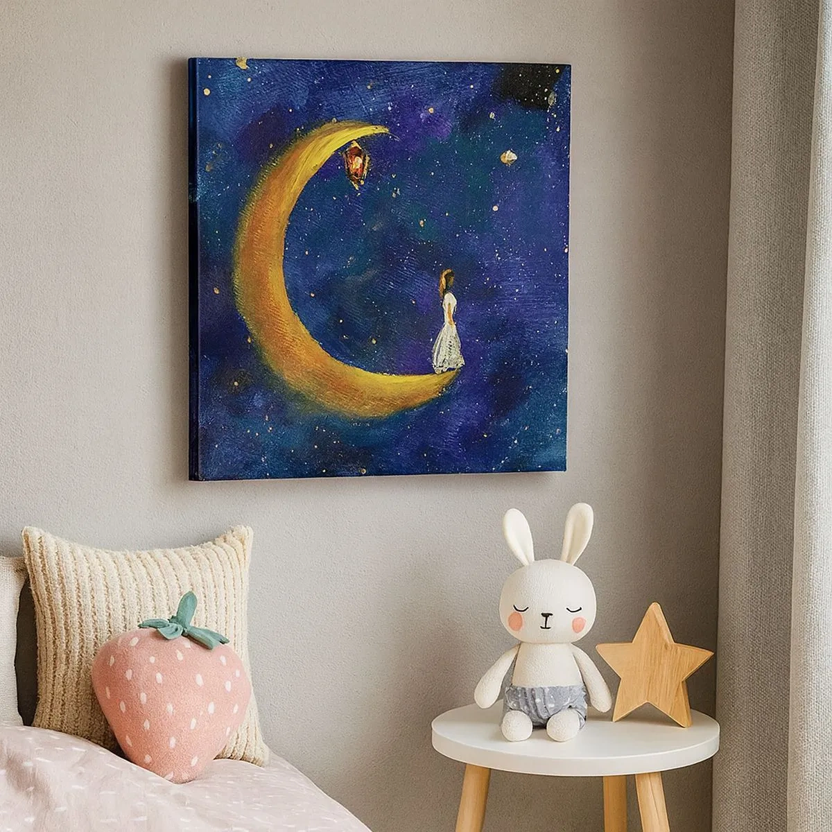 Obraz na płótnie - Wołanie świata - 30x30 cm