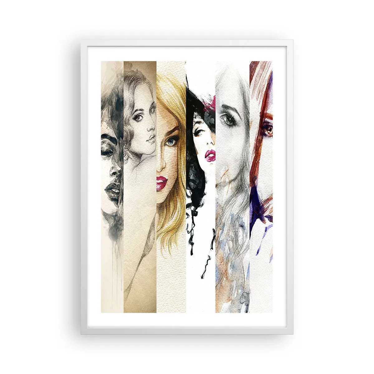 Plakat w białej ramie - I zawsze to TY - 50x70 cm