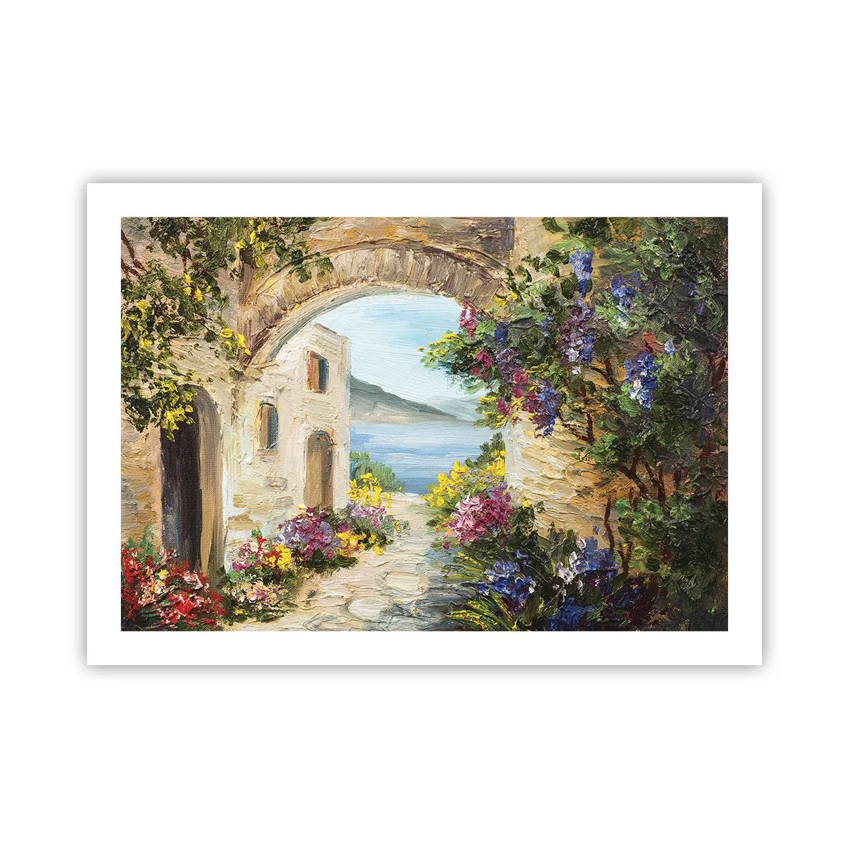Plakat - Urok nadmorskiej prowincji - 70x50 cm