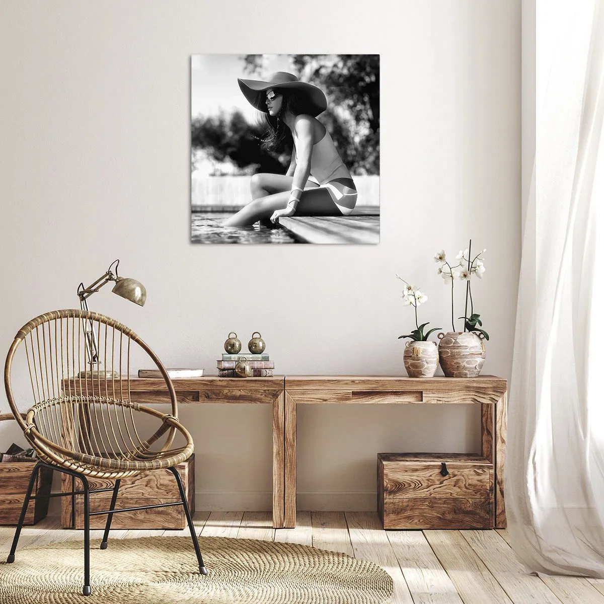 Obraz na płótnie - Letnie marzenie - 70x70 cm