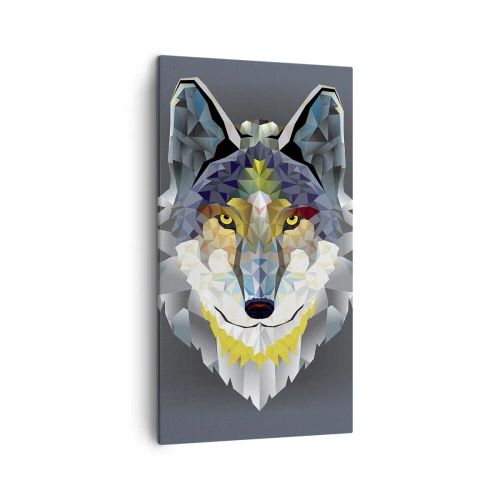 Obraz na płótnie - O wilku mowa - 45x80 cm