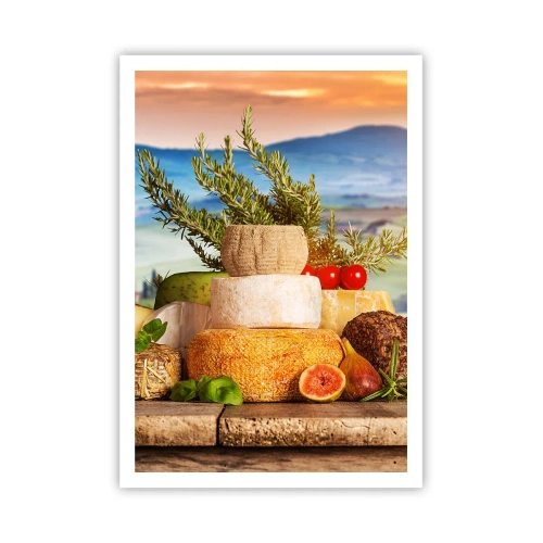 Plakat - Włoska radość życia - 70x100 cm