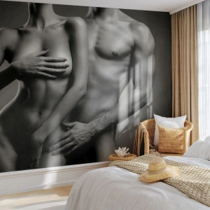 Fototapeta Premium Canvas - Adam i Ewa - Kobieta, Mężczyzna, Ciało - 300x210 cm
