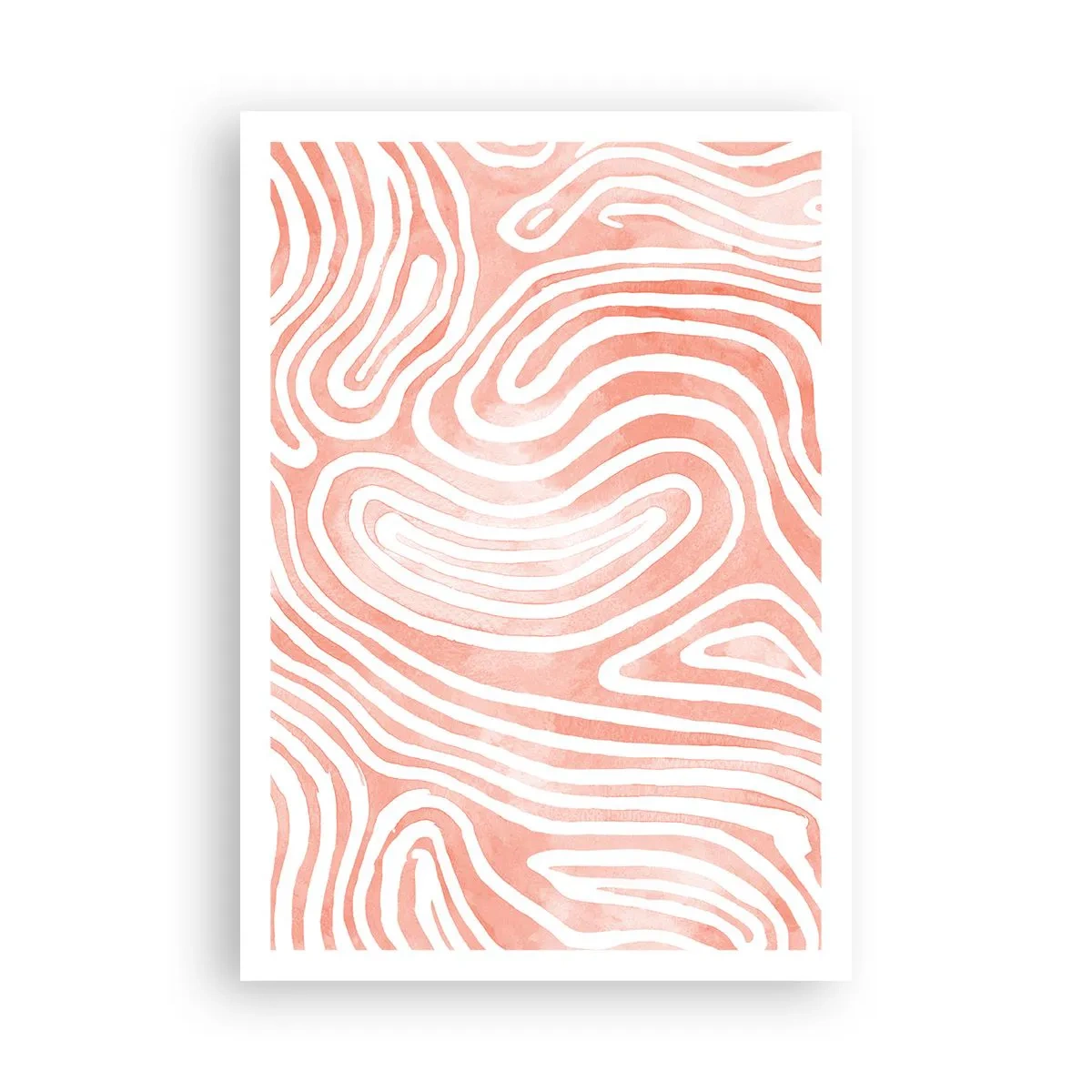 Plakat - W koralowym labiryncie - 70x100 cm