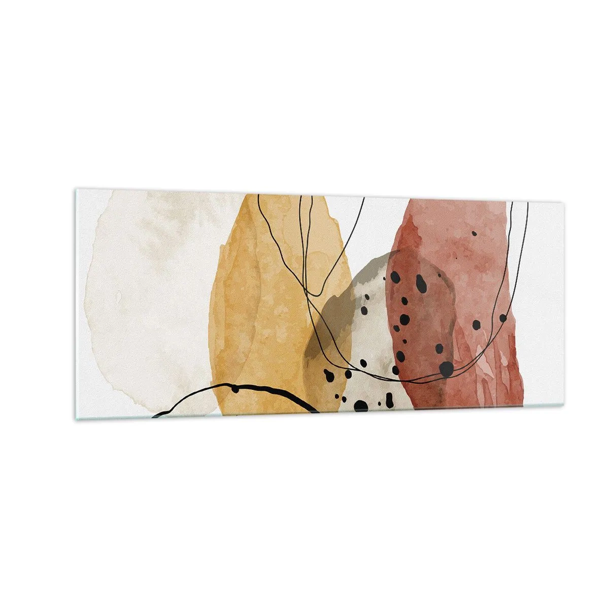 Obraz na szkle - Jak powietrze lekkie, przejrzyste - 100x40 cm