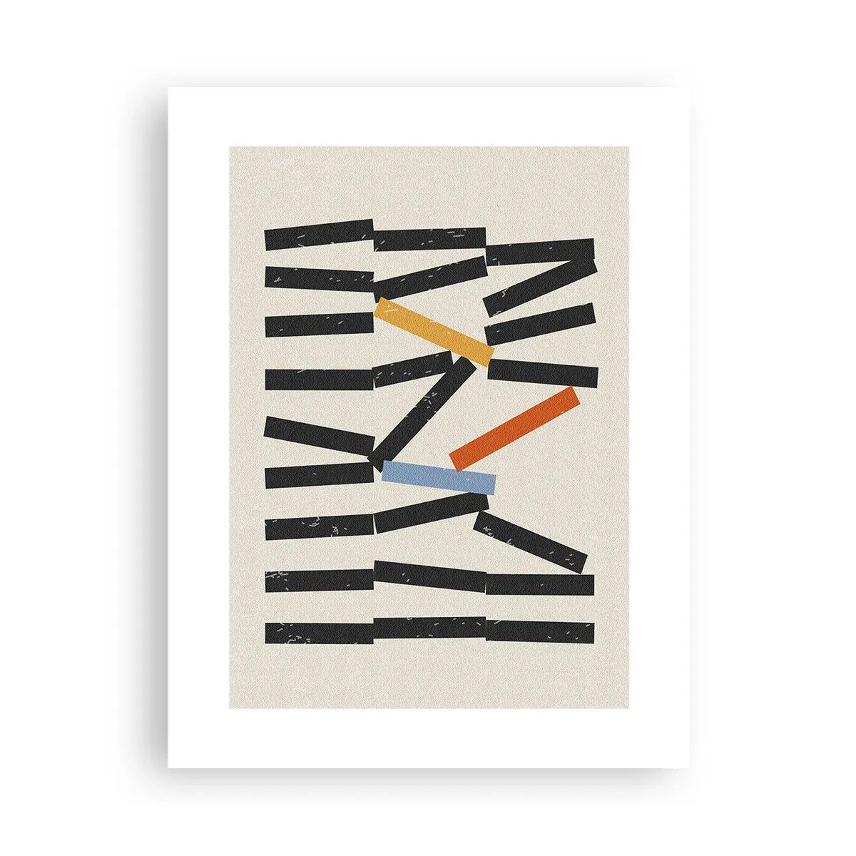 Plakat - Domino – kompozycja - 30x40 cm