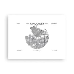 Plakat - Anatomia Vancouver - 40x30 cm