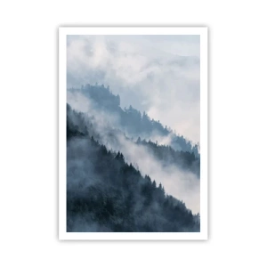 Plakat - Mistyka gór - 70x100 cm