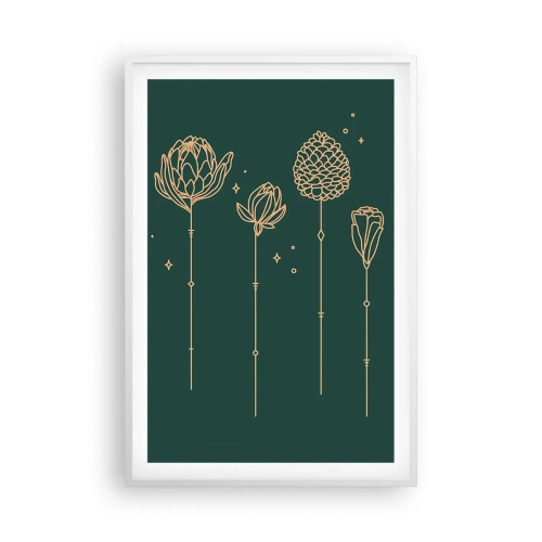 Plakat w białej ramie - Rodzina ZIÓŁkowskich - 61x91 cm