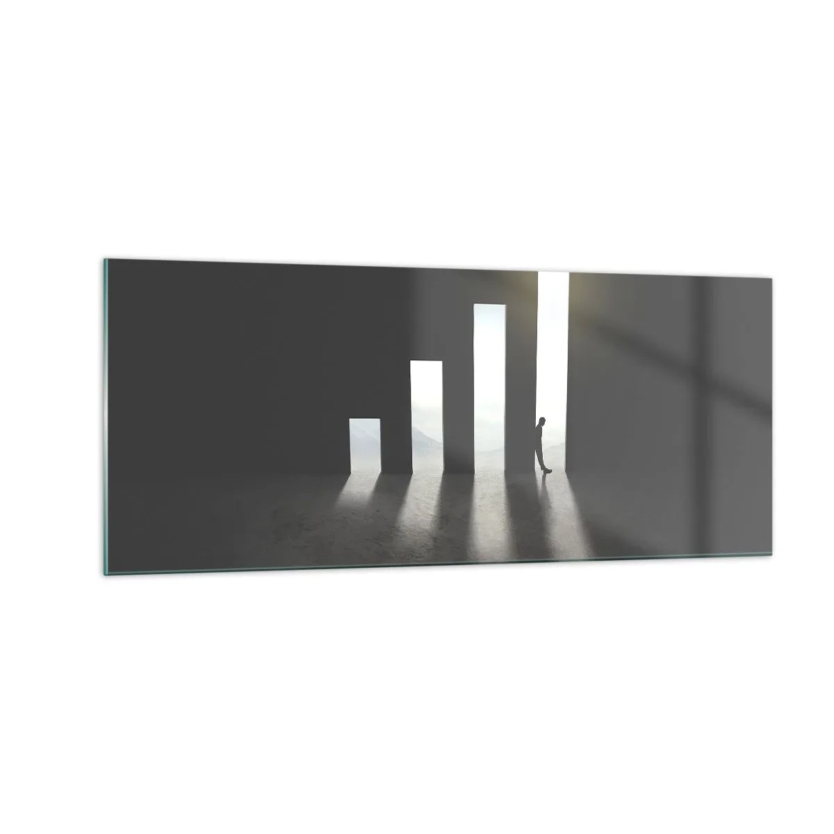 Obraz na szkle - Sukces – impresja - 100x40 cm