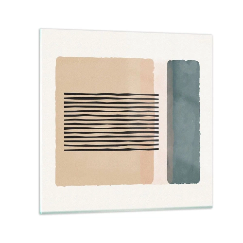 Obraz na szkle - Wszystko w porządku - 60x60 cm