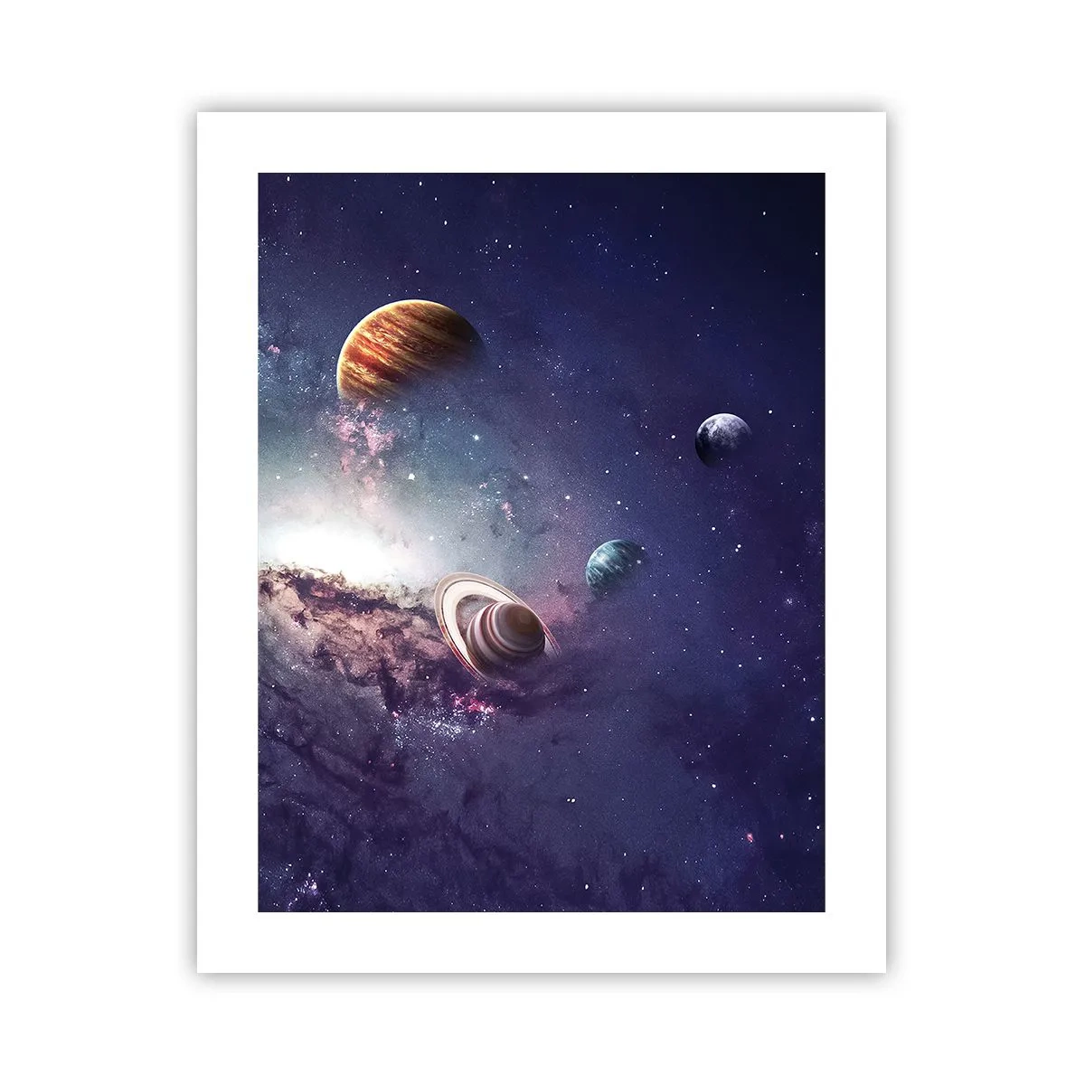 Plakat - Układ słoneczno-taneczny - 40x50 cm