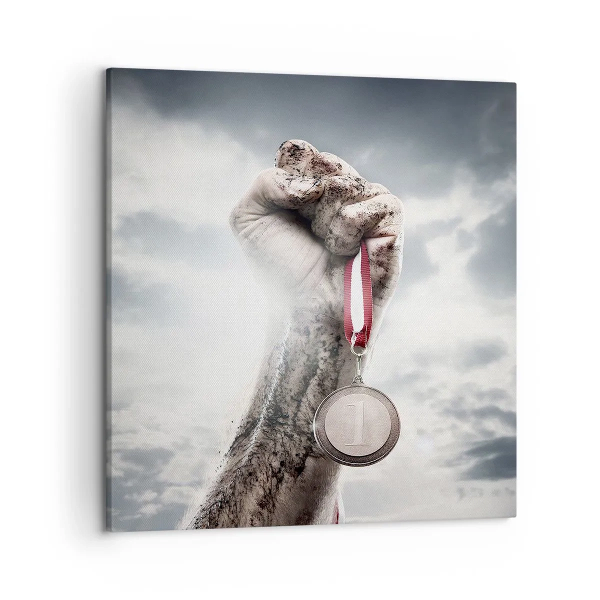 Obraz na płótnie - Per aspera ad astra - 50x50 cm