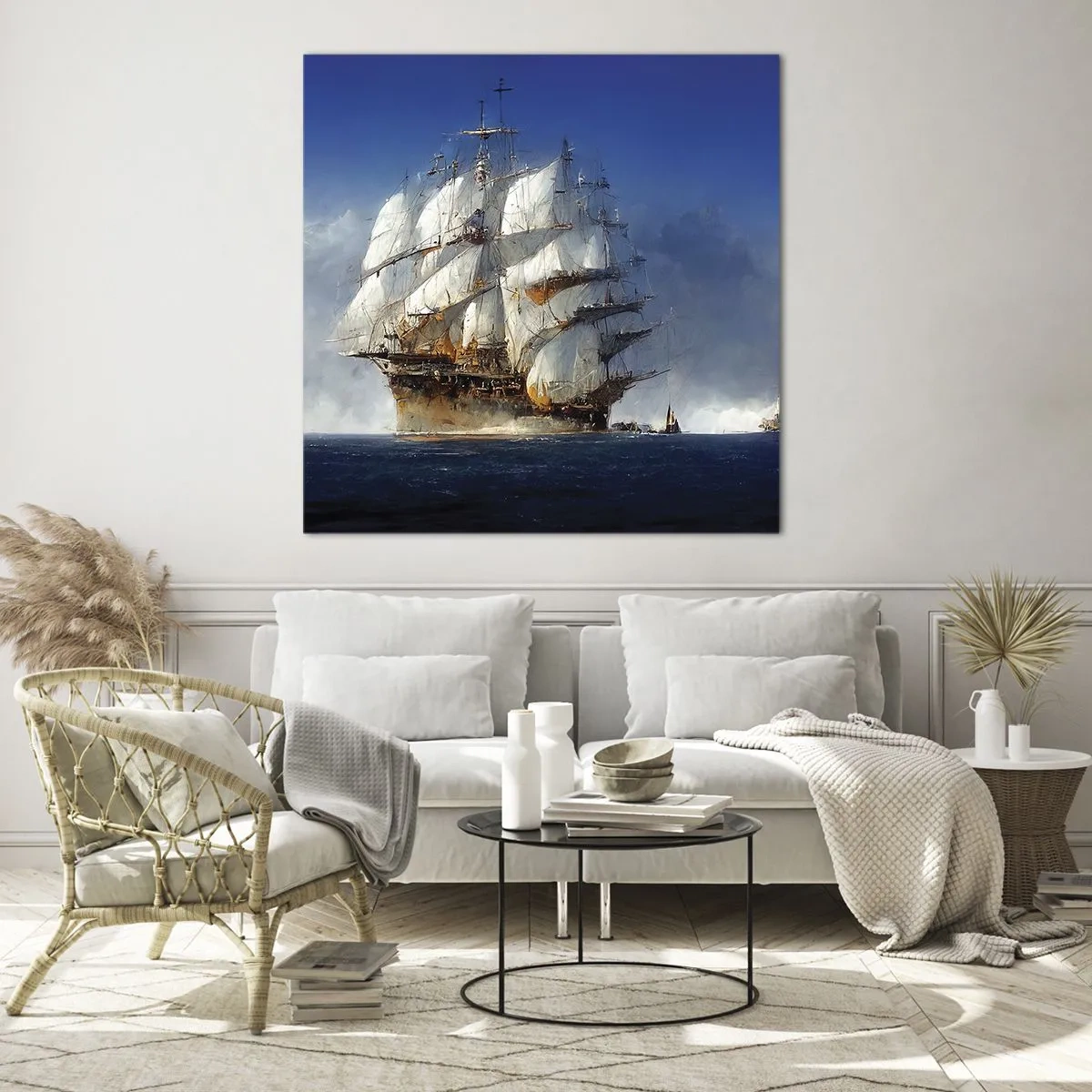 Obraz na szkle - The great glory! - 60x60 cm