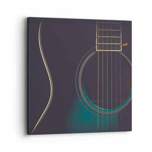 Obraz na płótnie - Chwila zanim zabrzmi - 40x40 cm