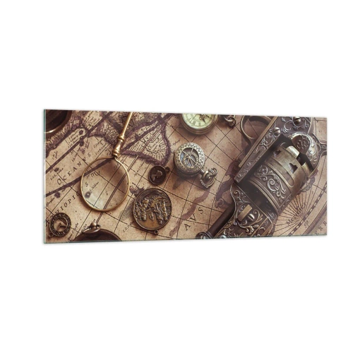 Obraz na szkle - Przygoda wzywa - 100x40 cm