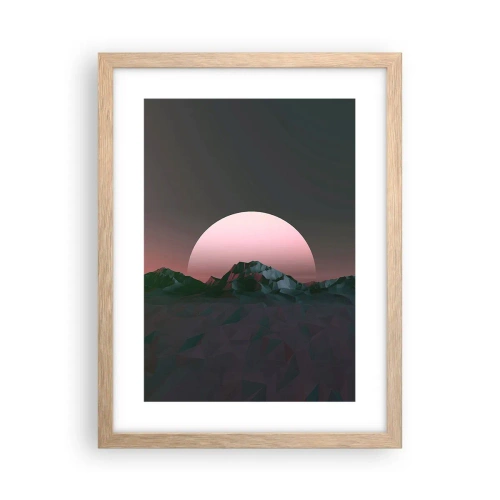 Plakat w ramie jasny dąb - W sąsiedniej galaktyce - 30x40 cm