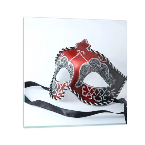 Obraz na szkle - Zaproszenie na bal - 50x50 cm